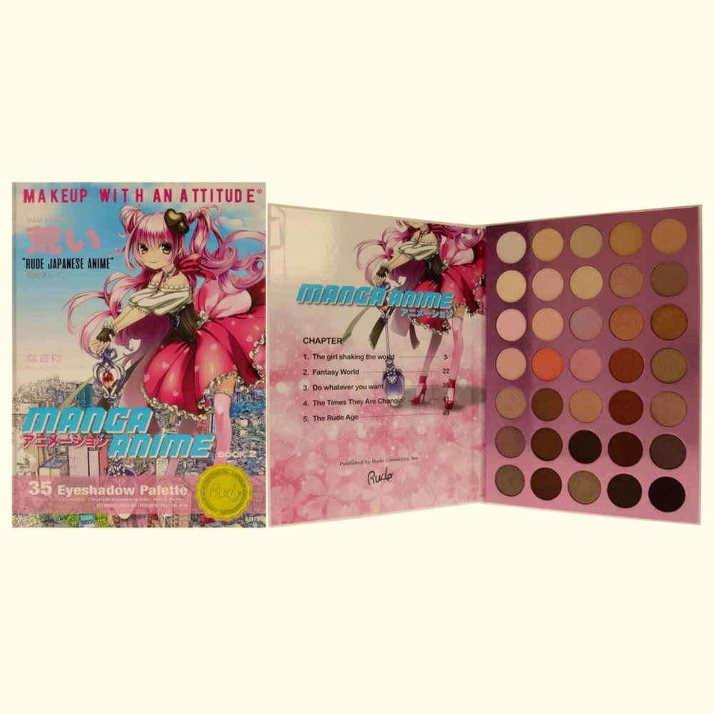 Makeup with an Attitude Manga Pallet